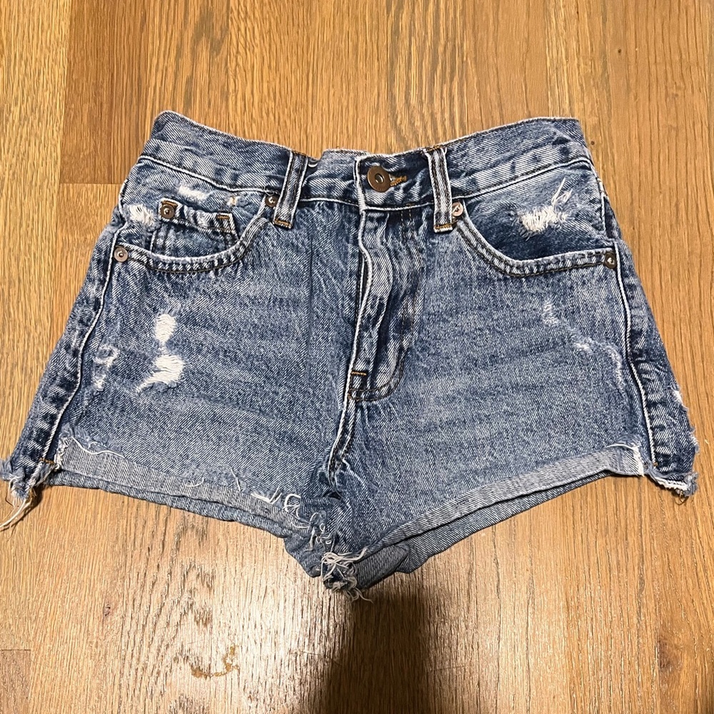 Pistola dark blue denim shorts sz 24